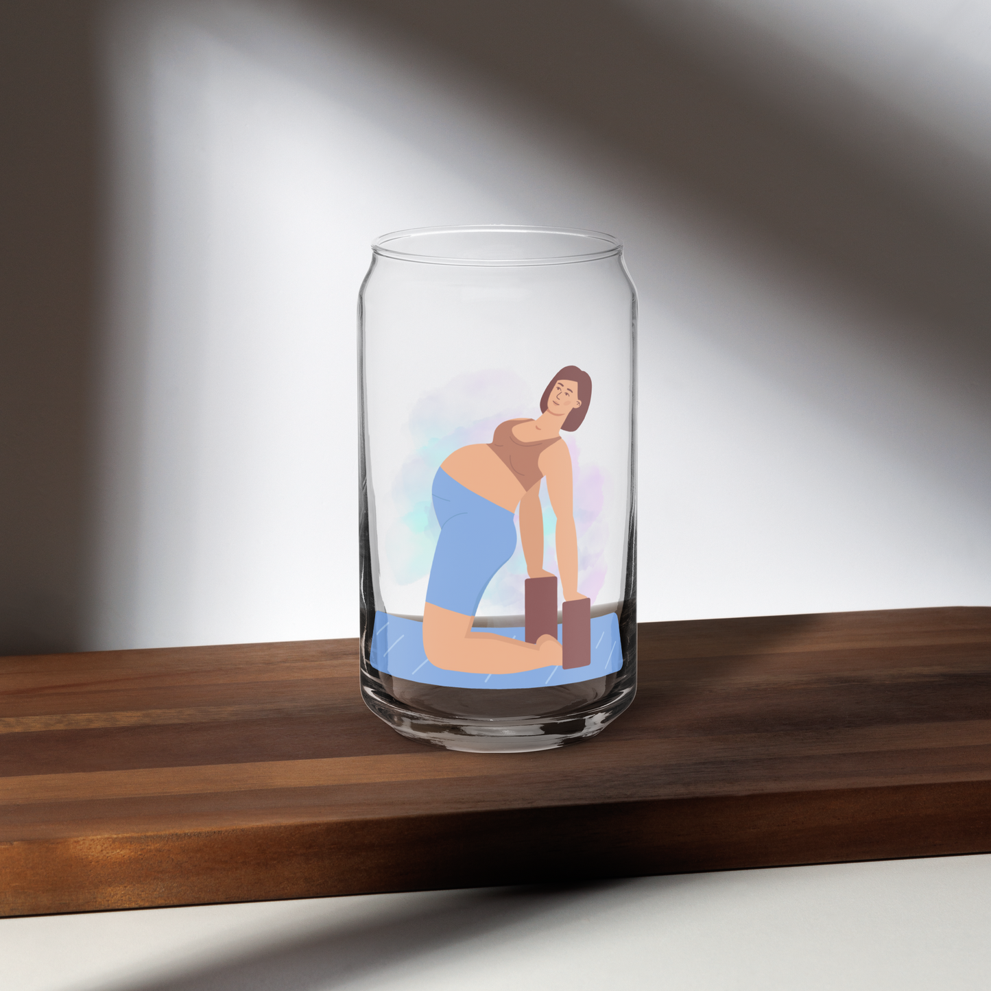 Yogi Mama Can-shaped glass - Style 3