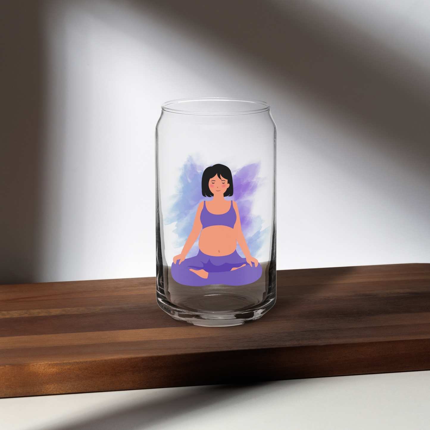 Yogi Mama Can-shaped glass - Style 7