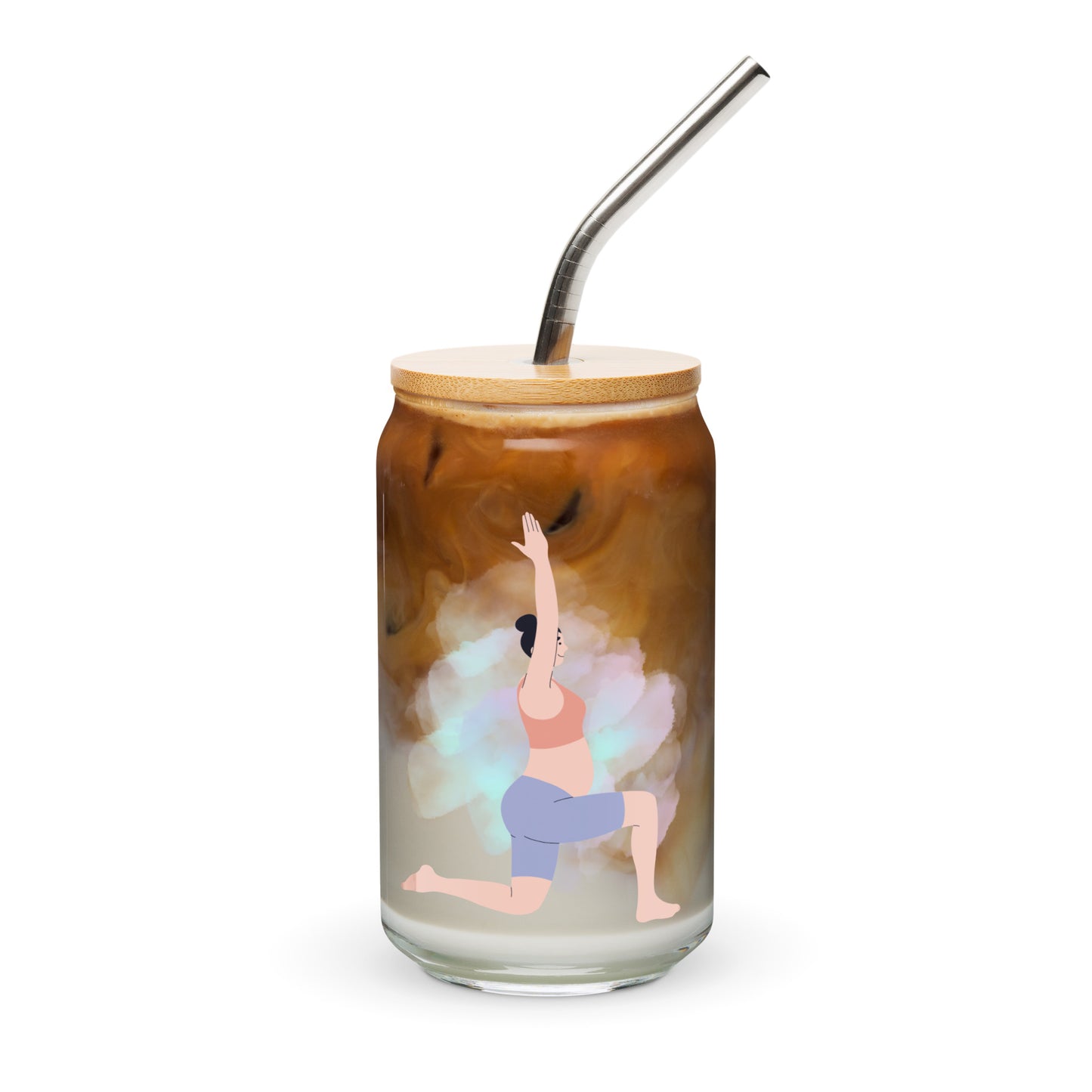 Yogi Mama Can-shaped Glass - Style 1