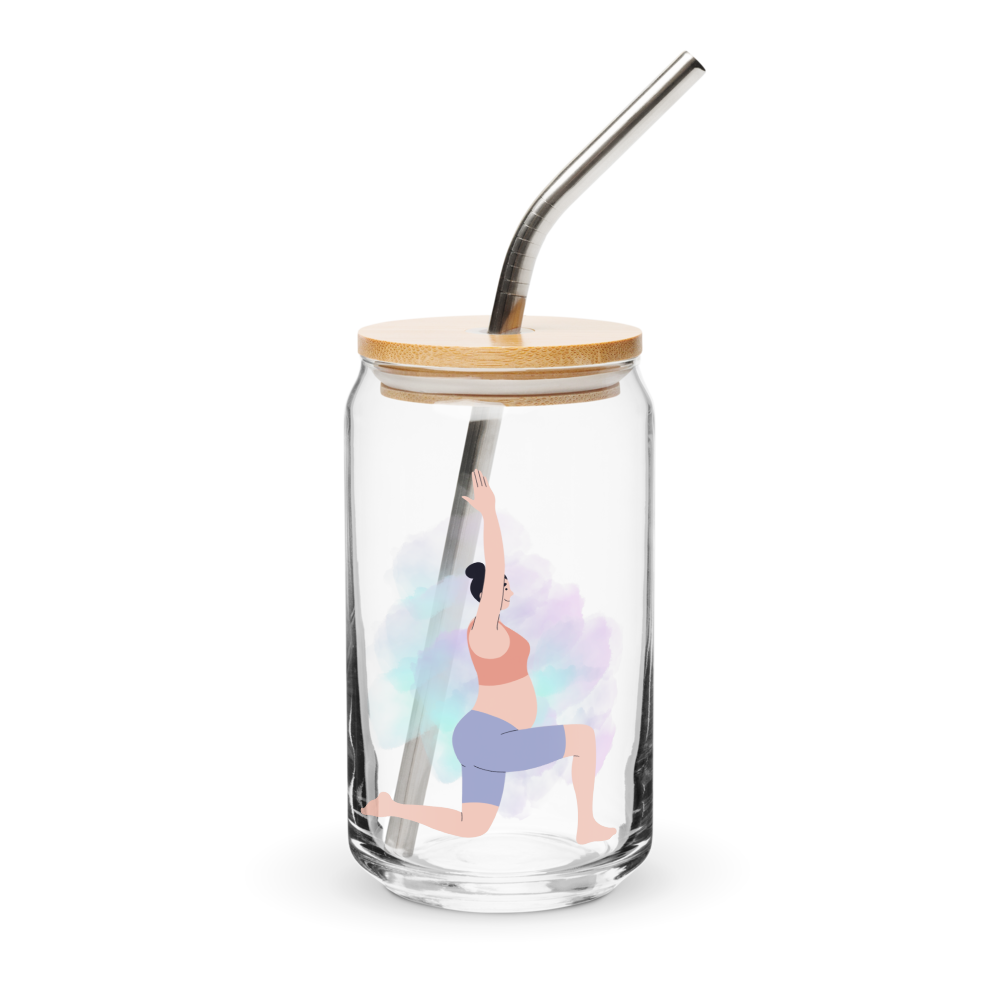 Yogi Mama Can-shaped Glass - Style 1